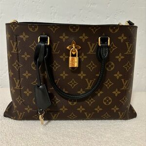 Louis Vuitton Monogram Flower Tote Black (Discontinued)